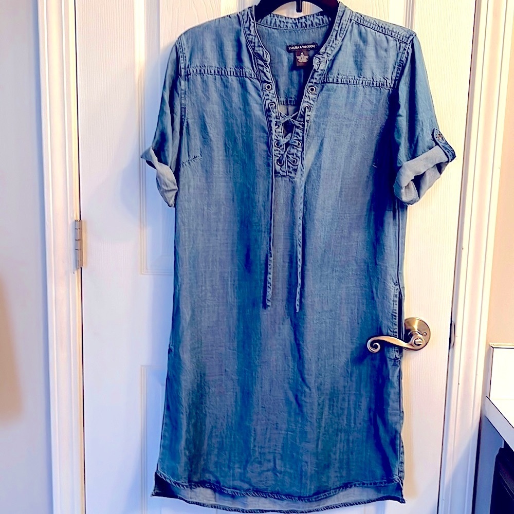 Chelsea and Theodore denim dress